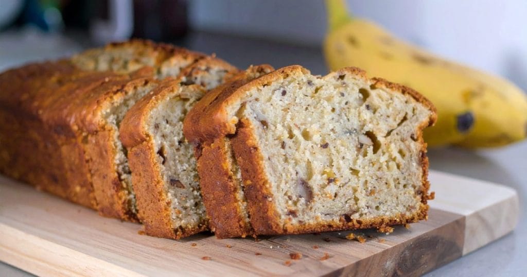 Banana bread is a classic dessert