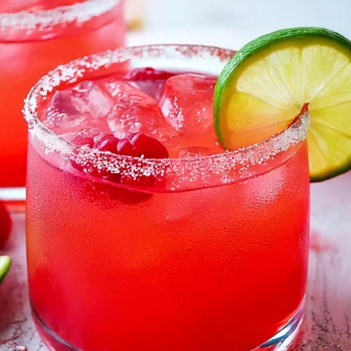 Raspberry Margarita is also known as Santa Margarita recipe