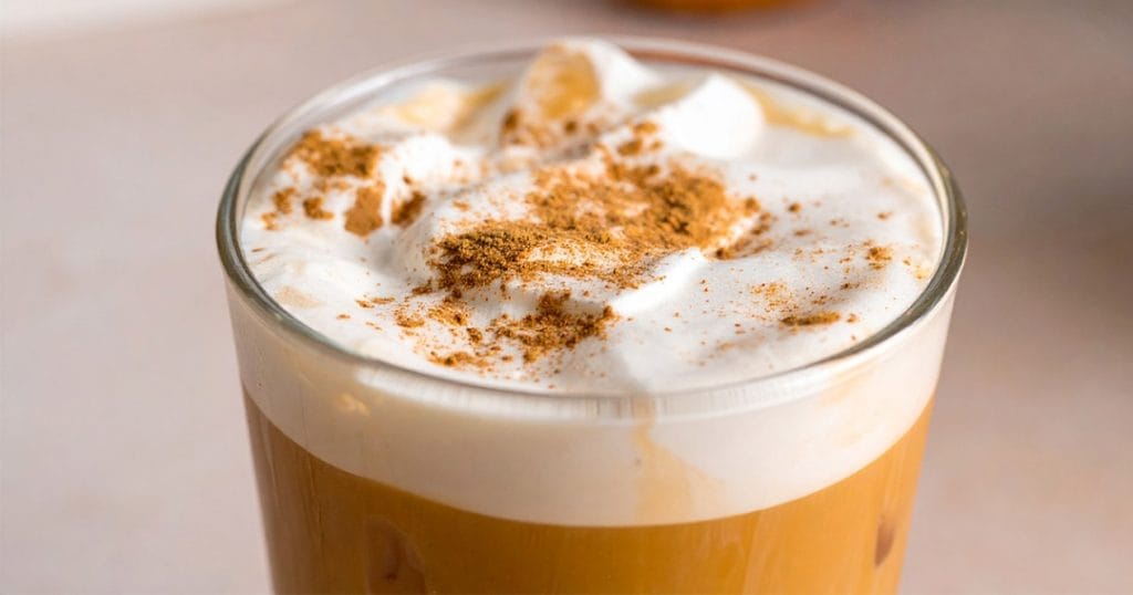 Best pumpkin chai latte with ice