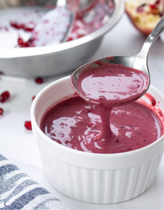 Easy and quick Pomegranate vinaigrette recipe