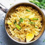 Herbed Rice Pilaf is a perfect side dish for meat main course