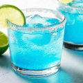 Best blue margarita with Moscato wine