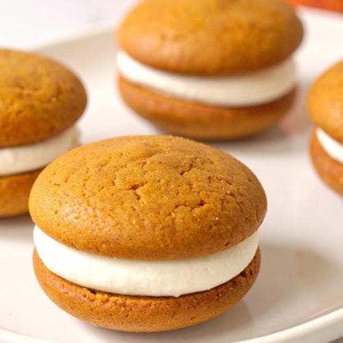 Pumpkin Whoopie Pies: Easy &amp; Addictive - Happy Baking Days