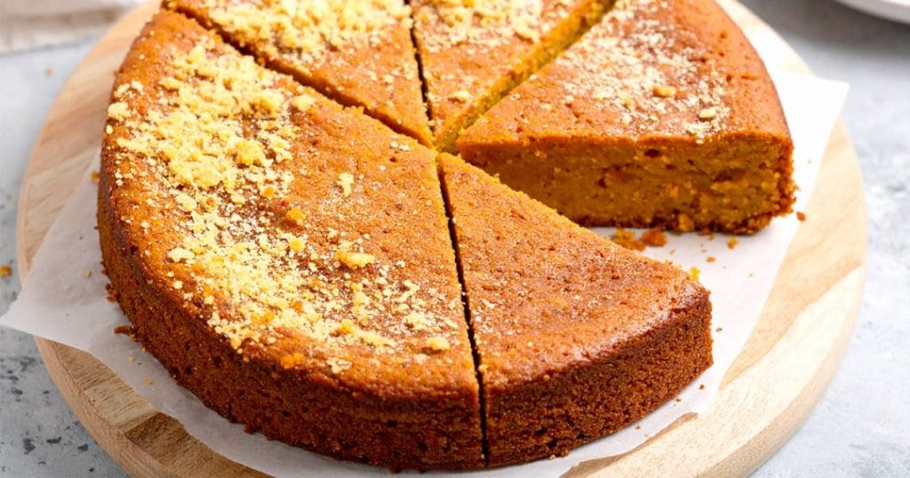 Easy Coconut-Orange Pumpkin Cake recipe