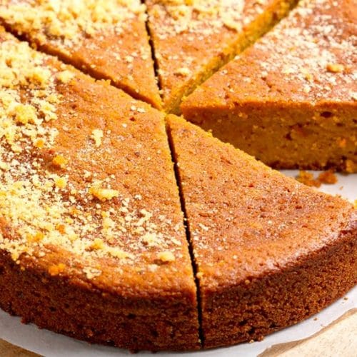 Easy Coconut-Orange Pumpkin Cake recipe