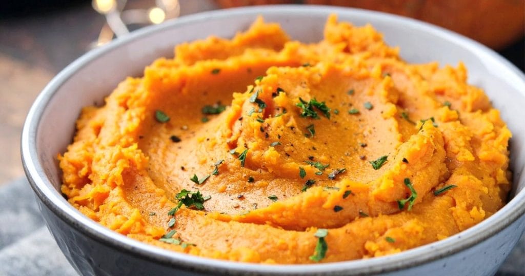 Best mashed sweet potatoes recipe