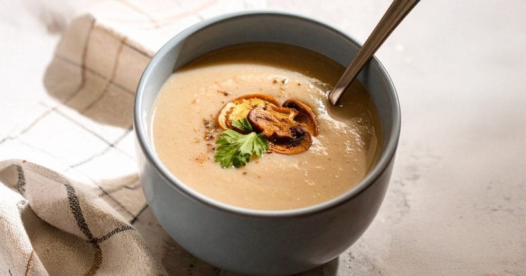 Easy healthy Mushroom Soup recipe