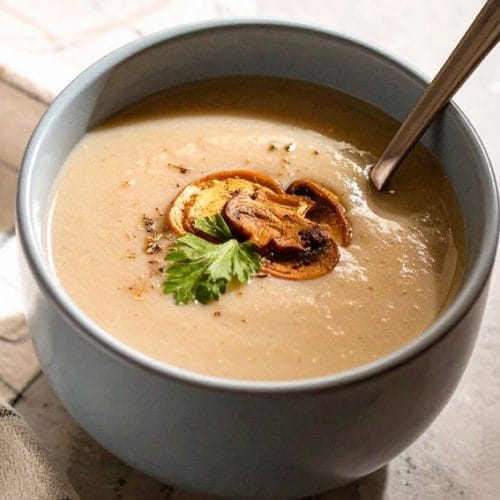 Easy healthy Mushroom Soup recipe