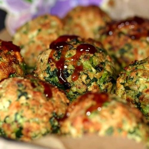 Healthy and easy spinach balls recipe