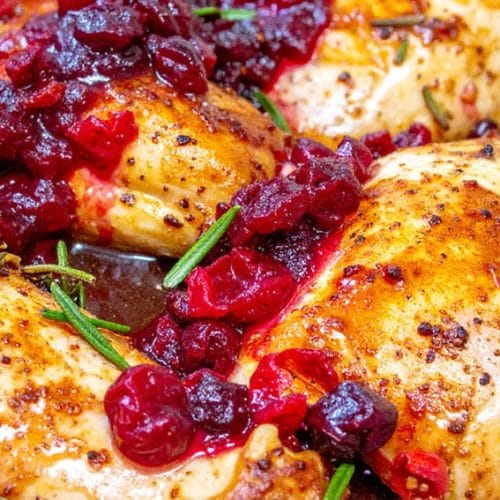 East cranberry chicken recipe with rosemary